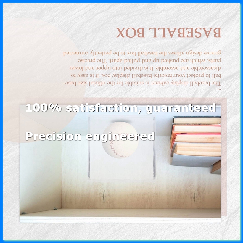 4Pcs Baseball Display Case,UV  - огляд і ціна Display Case Acrylic
