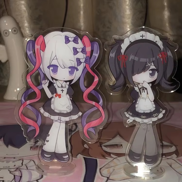 2pcs NEEDY GIRL OVERDOSE Acryl - огляд і ціна Figma Stand Set