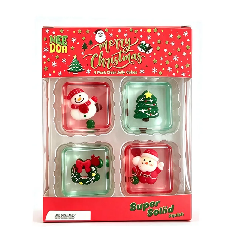 NeeDoh Mini 4 Pack Cube Squish - огляд і ціна Fidget Cube Original