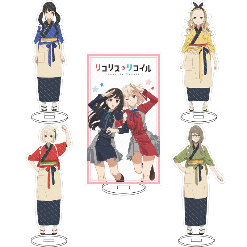 16CM Anime Lycoris Recoil Chis - огляд і ціна Figma Stand Set