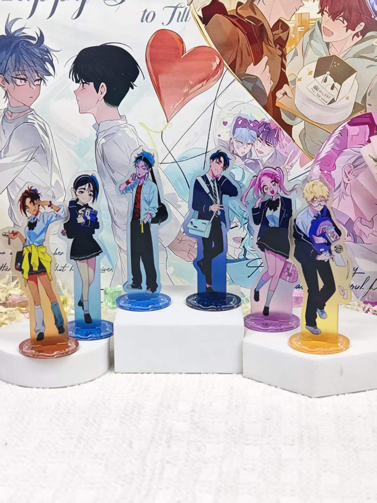 Alien Stage Campus AU Acrylic  - огляд і ціна Figma Stand Set
