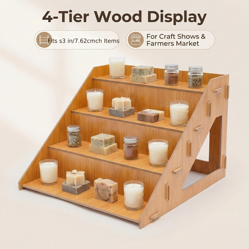 Wooden Display Rack, Farm Mark - огляд і ціна Pop Display Shelf