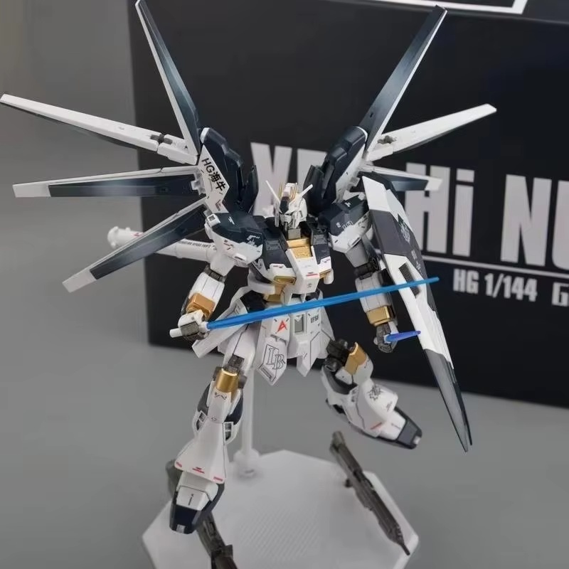Hi-ν Hi Nu GPB Color HG 1/144  - огляд і ціна Bandai Model Gundam Hg
