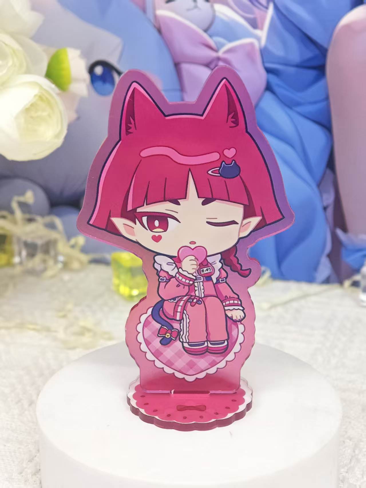 Iruma-kun Chibi Maid Style Acr - огляд і ціна Figma Stand Set