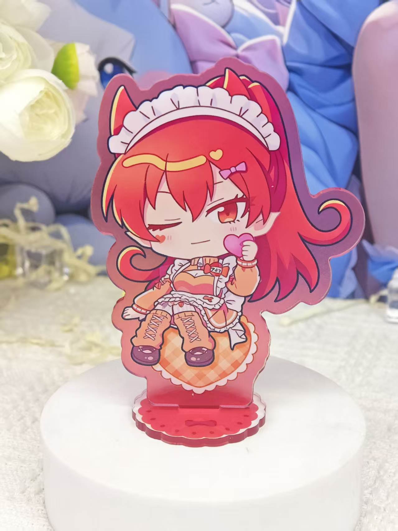 Iruma-kun Chibi Maid Style Acr - огляд і ціна Figma Stand Set